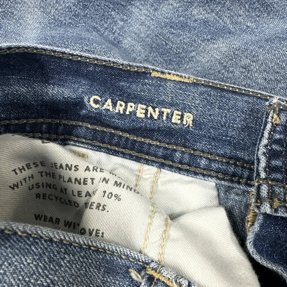 American Eagle Carpenter Double Knee Jeans Men's 30x32(30x30) Blue Light Wash
